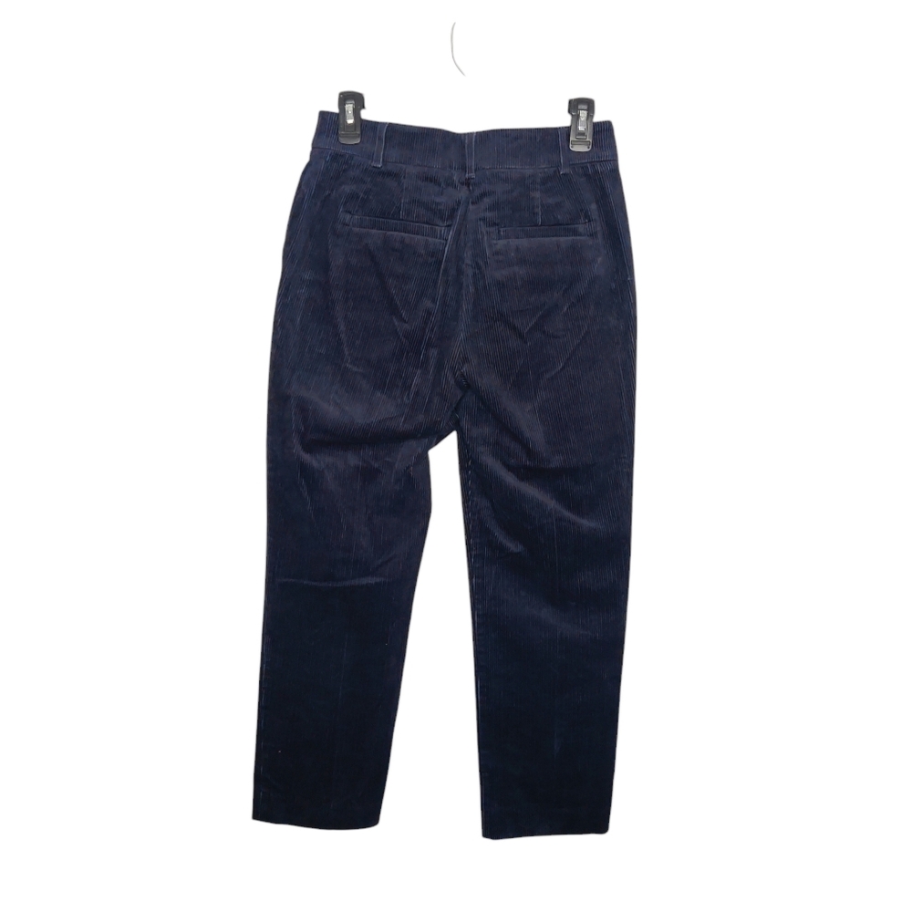 Boden Cord Pants Navy Blue Size 6 Petite Corduroy Women's Bottoms - Picture 4 of 8